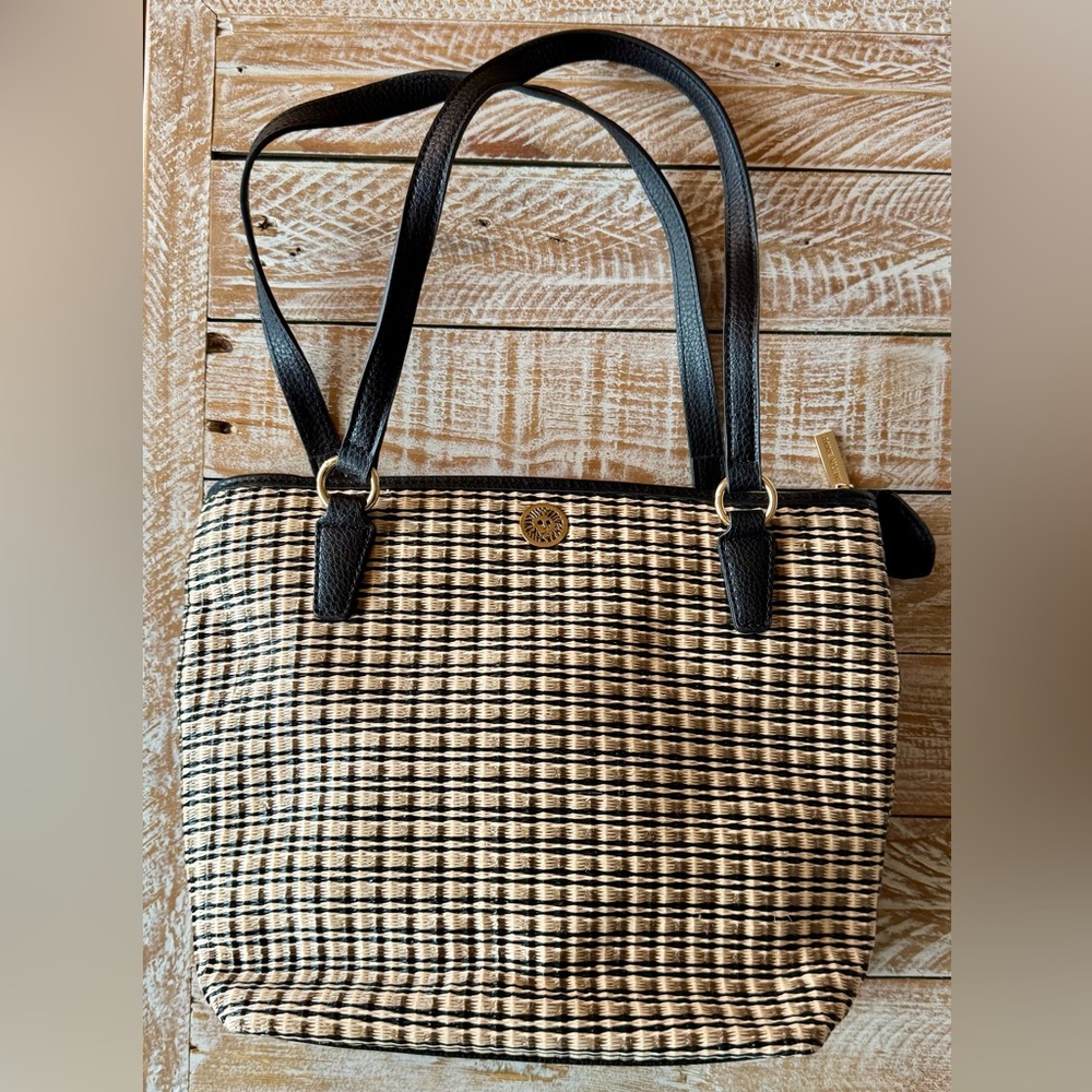 ☀️Anne Klein Woven Shoulder Bag☀️NWOT